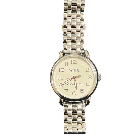 Coach Women's Watch 14502260 Quartz Delancey White Dial 36mm Stainless Steel - Picture 2 of 4